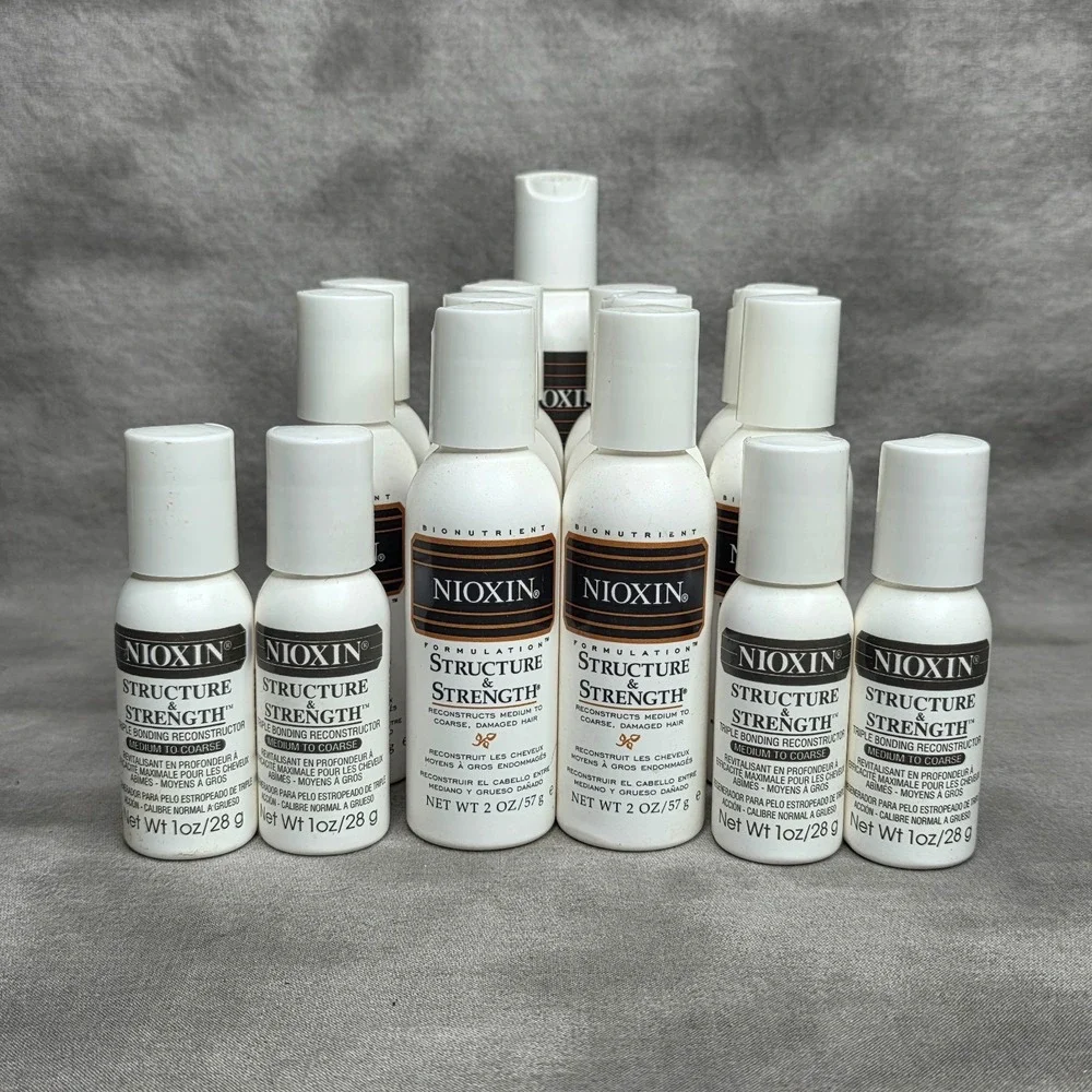 (X15) Nioxin Structure & Strength Triple Bonding Reconstructor - Various Volumes